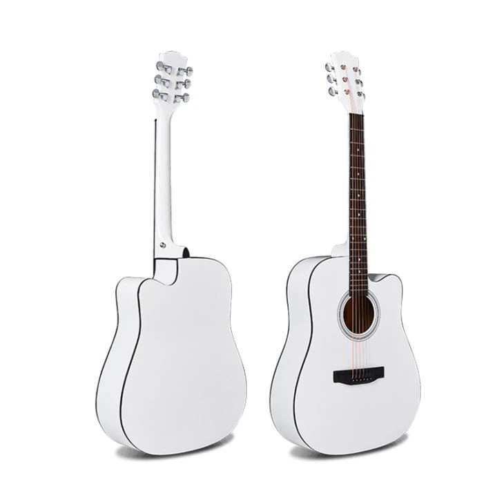 41''High-gloss Colourful Beginner Acoustic Guitar