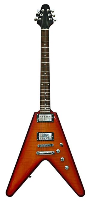 Gitara elektryczna o specjalnym kształcie
