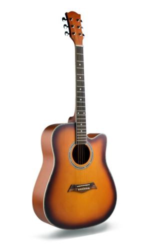 Gitara ludowa ze stalowymi strunami